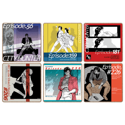 Forever City Hunter Exhibition - Random Wood Coasters (6 types) [Pre-Order Late December 2025]
