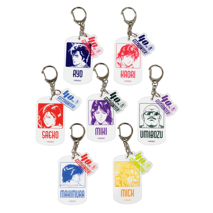 Forever City Hunter Exhibition - Random white acrylic keychains (7 types) [Pre-Order Late December 2025]