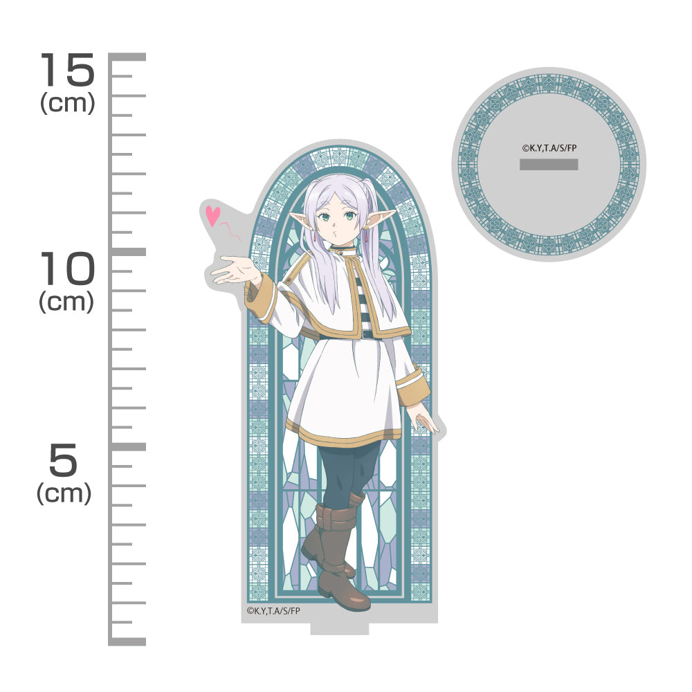 Frieren : Beyond Journey's End - Acrylic Stand Stained Glass Style Ver. (3 Styles) [Pre-Order Sep 2026]