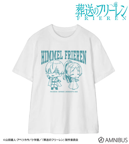 Frieren : Beyond Journey's End - Frieren & Himmel Chibi Character Social Circle ver. T-Shirt [Pre-Order Jun 2026]