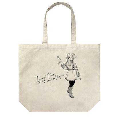 Frieren : Beyond Journey's End - Frieren's Seduction Natural Tote Bag (2 Styles) [Pre-Order Sep 2026]