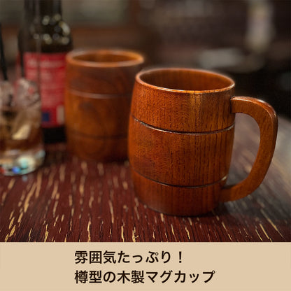 Frieren : Beyond Journey's End - Thrown Kiss Barrel-Shaped Wooden Mug [Pre-Order Sep 2026]