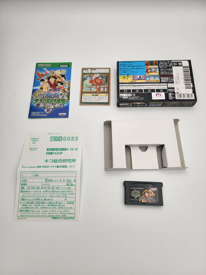 [USED JAPAN] From TV Animation One Piece : Nanatsu Shima no Daihihou Game Boy Advance