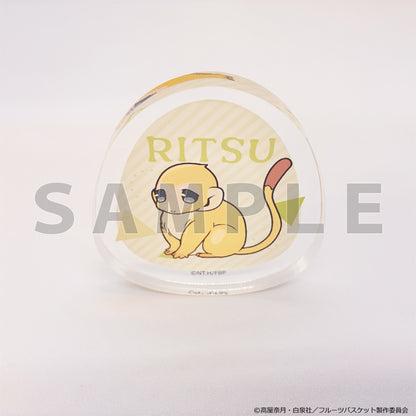 Fruits Basket - Die Cut Acrylic Stand Block Animals Ver. (14 Types) [Pre-order Jul 2026]