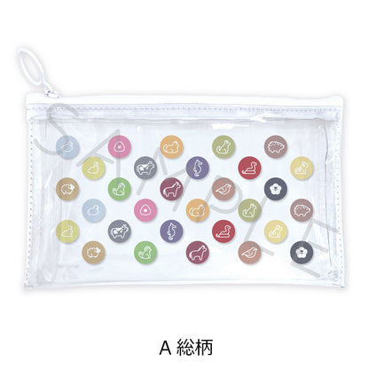 Fruits Basket - Fat Clear Pouch a Pattern  [Pre-Order Jun 2026]