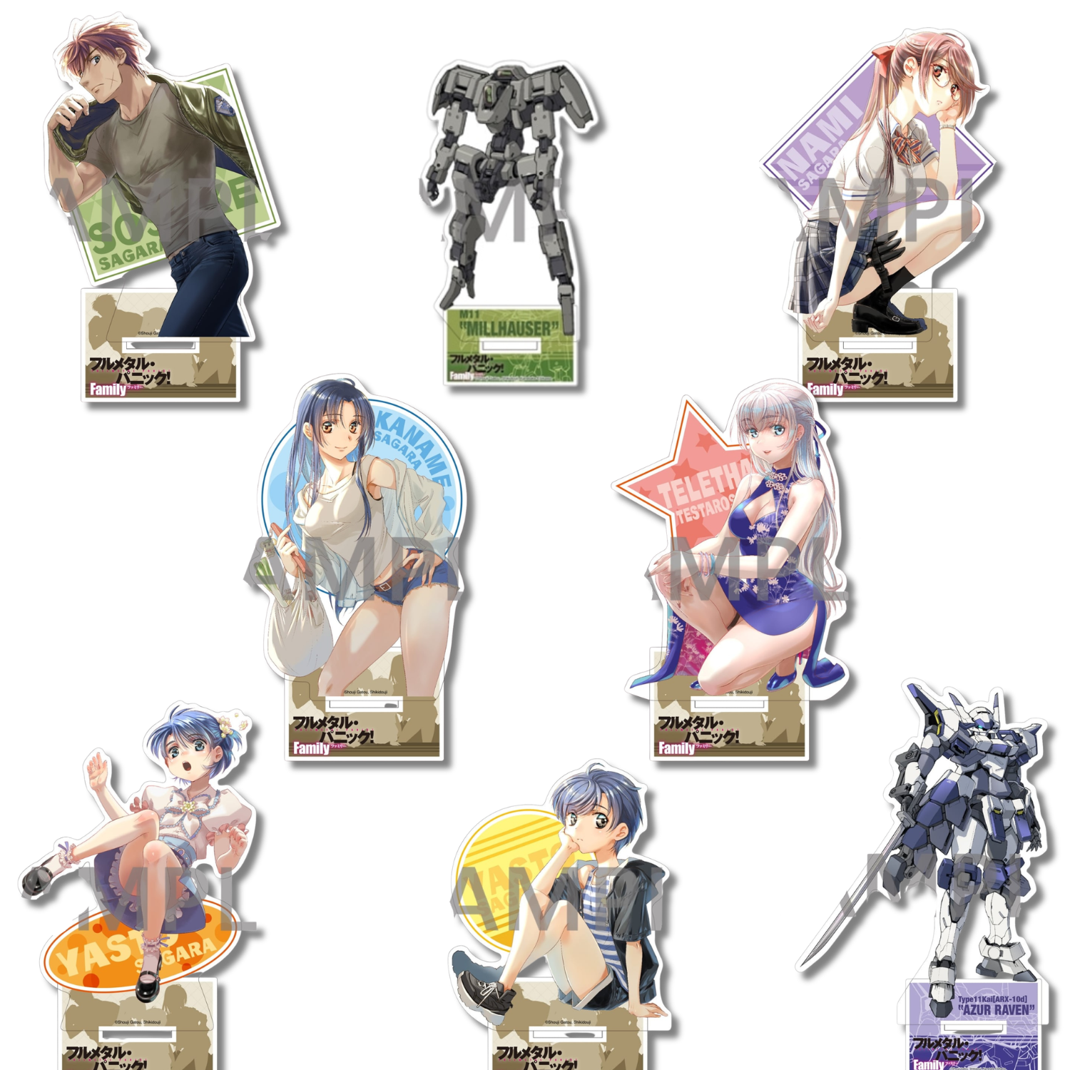 Full Metal Panic! - Family Acrylic Stand (8 Type) [Pre-order Oct 2026]