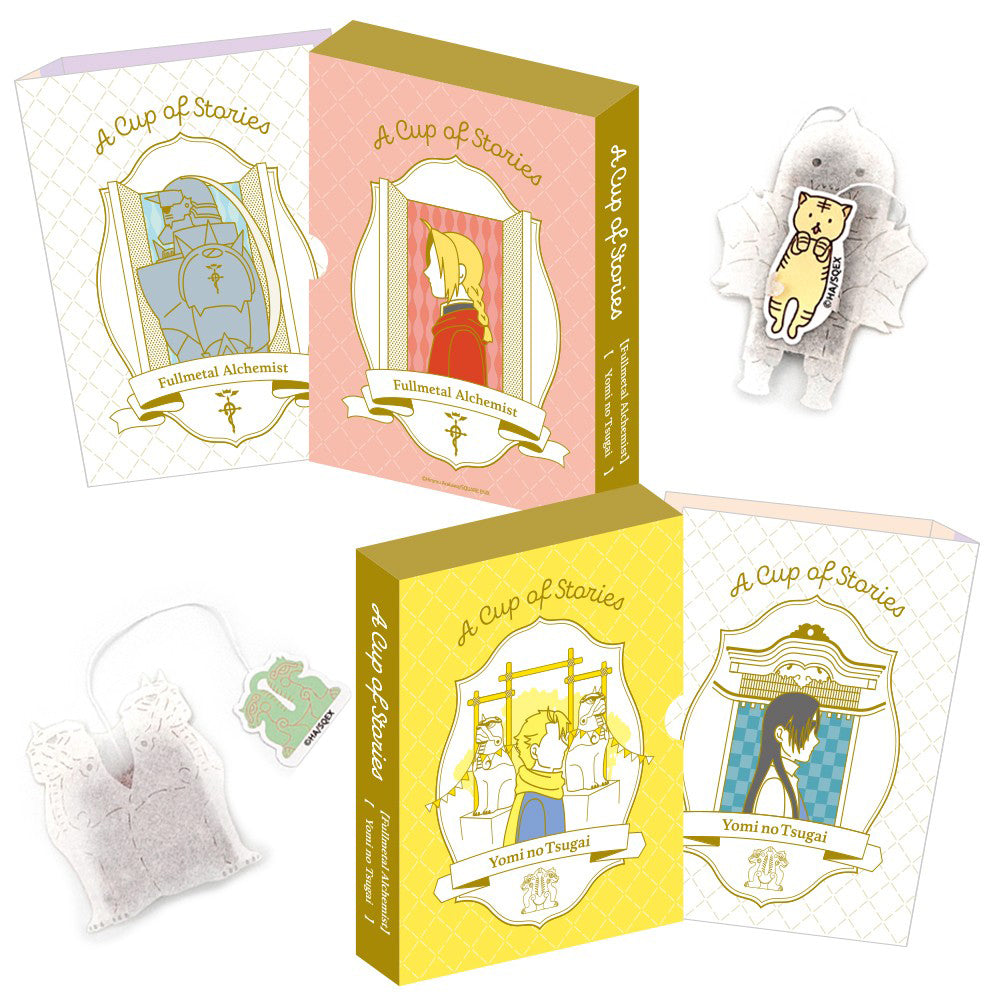 Fullmetal Alchemist X Daemons of the Shadow Realm Exhibition - A Cup Of Stories (2 Tea Bags & Random Sticker Included) [Pre-Order Sep 2026]