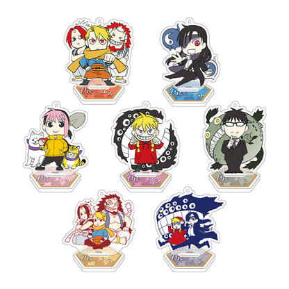 Fullmetal Alchemist X Daemons of the Shadow Realm Exhibition - Daemons of the Shadow Realm Exhibition Trading Acrylic Stand Keychain 5th Anniversary Pack of 7 Random Types [Random] [Pre-Order Sep 2026]