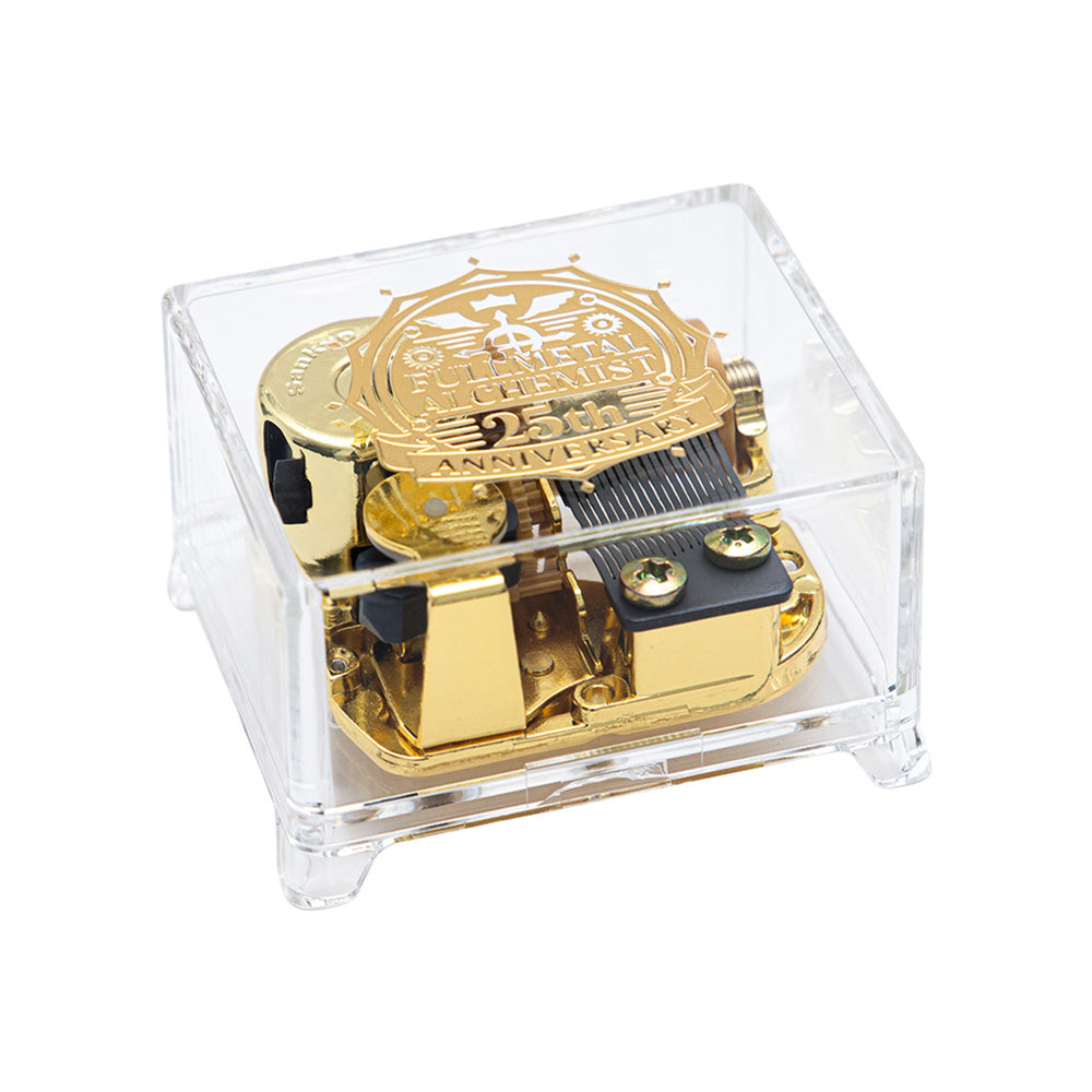 Fullmetal Alchemist X Daemons of the Shadow Realm Exhibition - Fullmetal Alchemist Acrylic Stand with Music Box 25th Anniversary [Pre-Order Late Nov 2026]