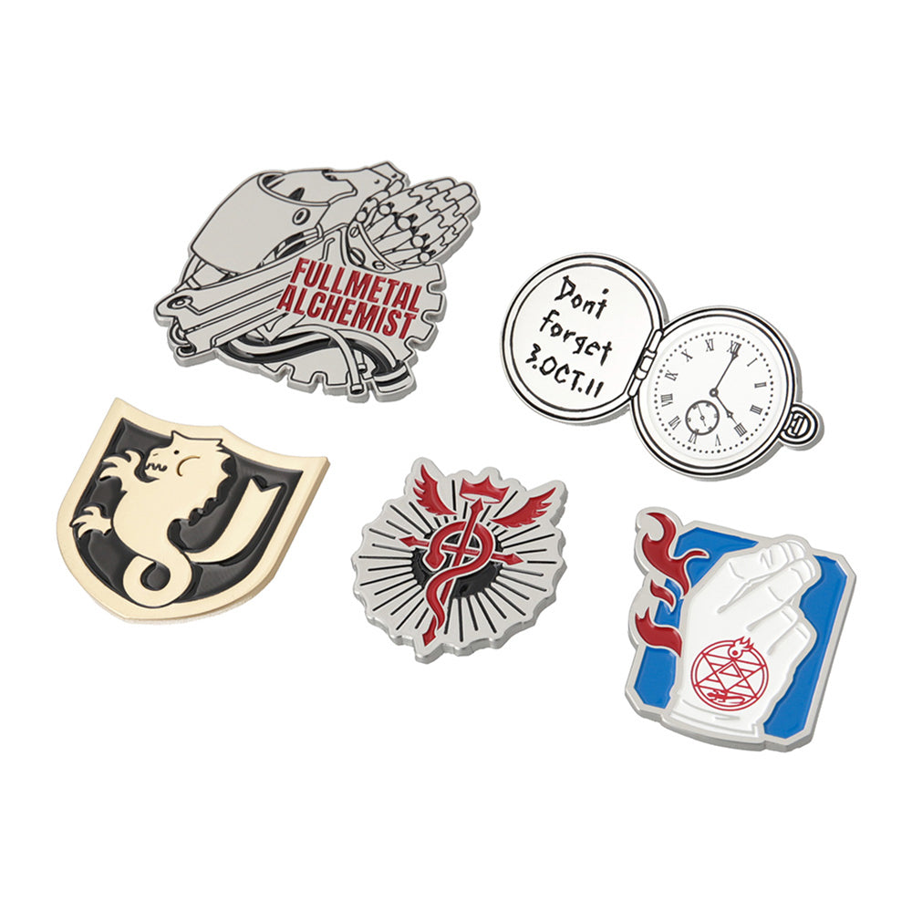 Fullmetal Alchemist X Daemons of the Shadow Realm Exhibition - Fullmetal Alchemist Framed Pin Complete Set of 5 Types [Pre-Order Sep 2026]