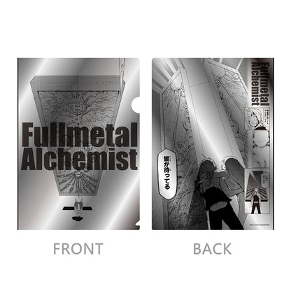 Fullmetal Alchemist X Daemons of the Shadow Realm Exhibition - Fullmetal Alchemist Metallic Clear File Everyone's Been Waiting For it Ver. [Pre-Order Sep 2026]