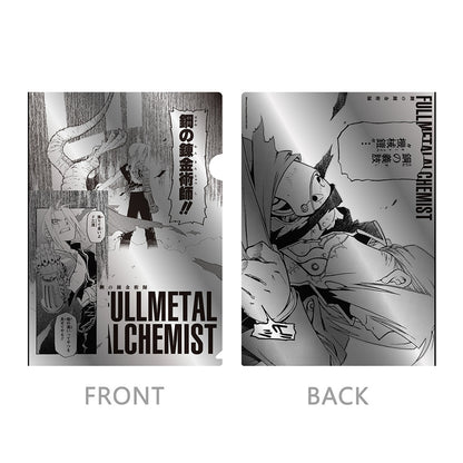 Fullmetal Alchemist X Daemons of the Shadow Realm Exhibition - Fullmetal Alchemist Metallic Clear File Fullmetal Alchemist Ver. [Pre-Order Sep 2026]