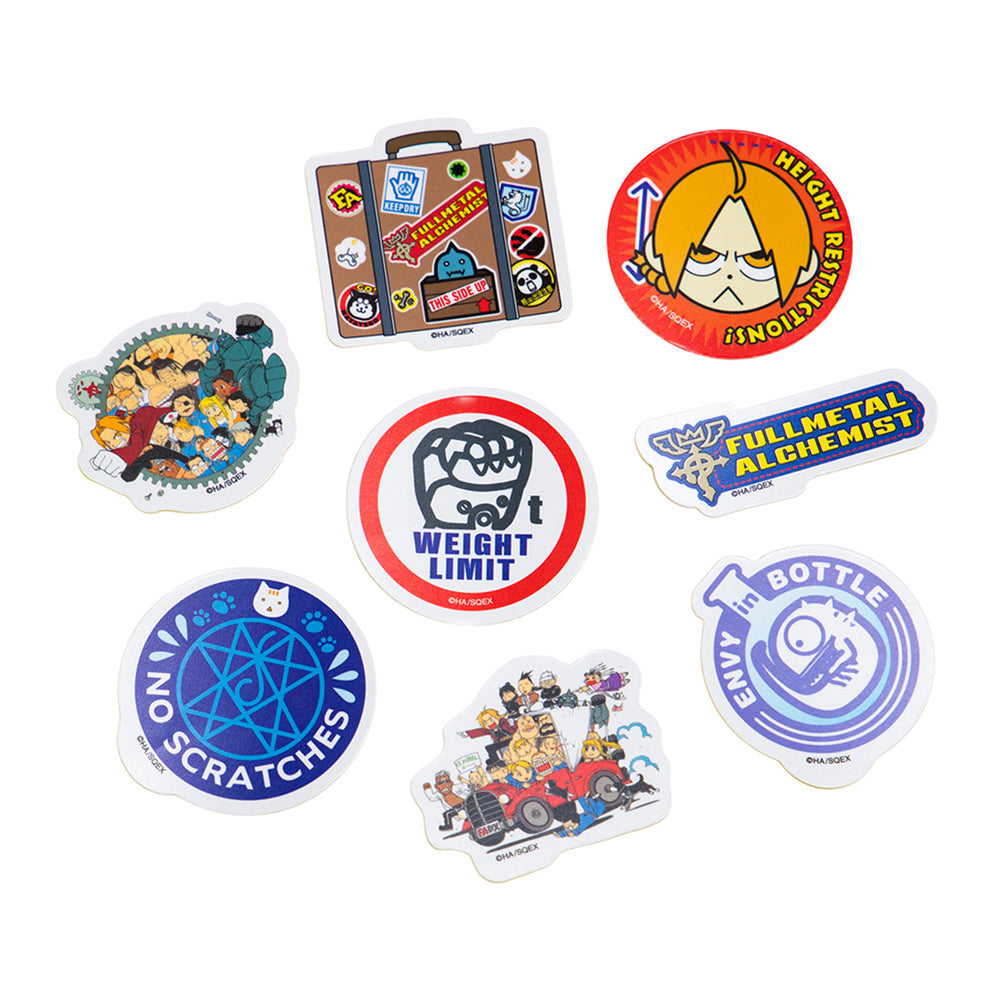 Fullmetal Alchemist X Daemons of the Shadow Realm Exhibition - Fullmetal Alchemist Sticker Set in a Tin [Pre-Order Sep 2026]