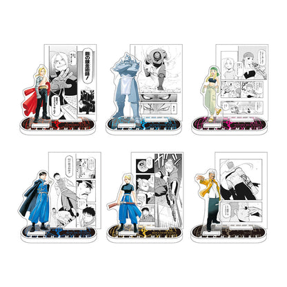 Fullmetal Alchemist X Daemons of the Shadow Realm Exhibition - Fullmetal Alchemist Trading Acrylic Diorama Stand Pack of 6 Random Types [Random] [Pre-Order Sep 2026]