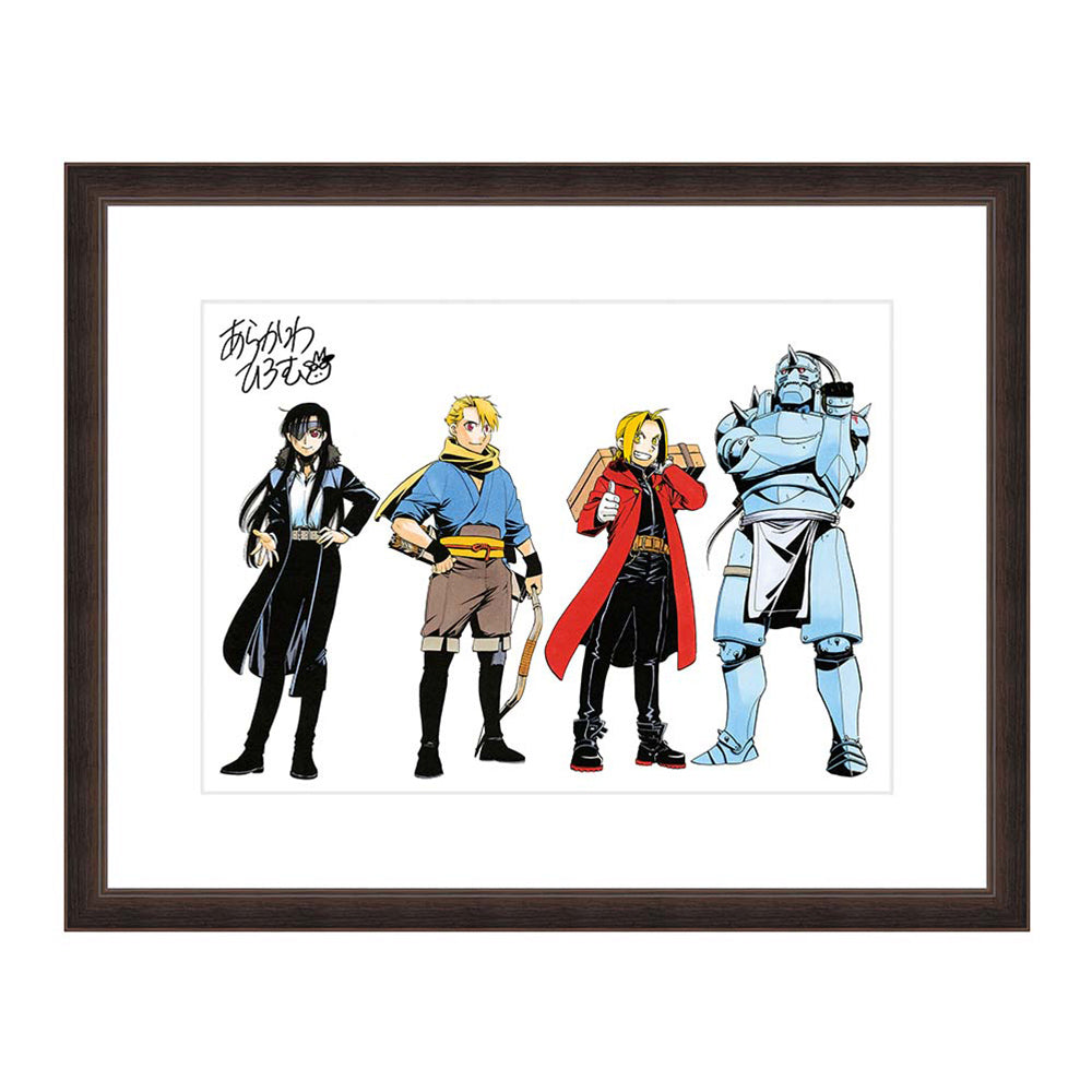 Fullmetal Alchemist X Daemons of the Shadow Realm Exhibition - Premium Replica Original Artwork with Hiromu Arakawa's Autograph (25th/5th Anniversary) [Pre-Order Late Nov 2026]
