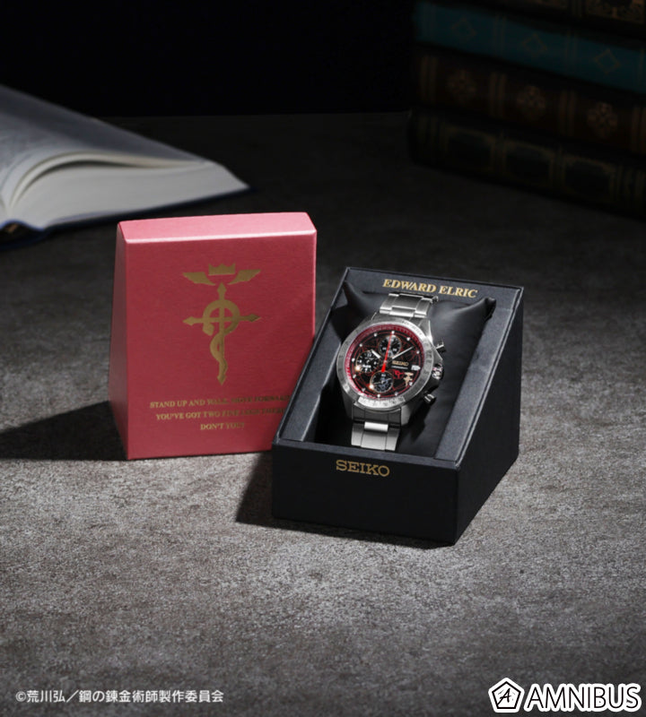 Fullmetal Alchemist x Seiko Watch Collaboration - Edward Elric Model [Pre-Order Jan 2027]
