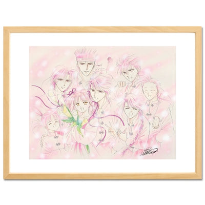 Fushigi Yuugi - Fushigi Yugi Print Original Artwork Reproduction Signed by Yuu Watase Primagraph B