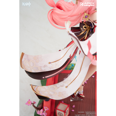 Genshin Impact Figure - Yae Miko Ukiyoe Hyakushou Version
