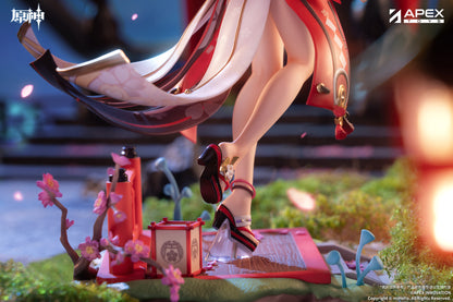 GENSHIN IMPACT FIGURE - YAE MIKO UKIYOE HYAKUSHOU VERSION