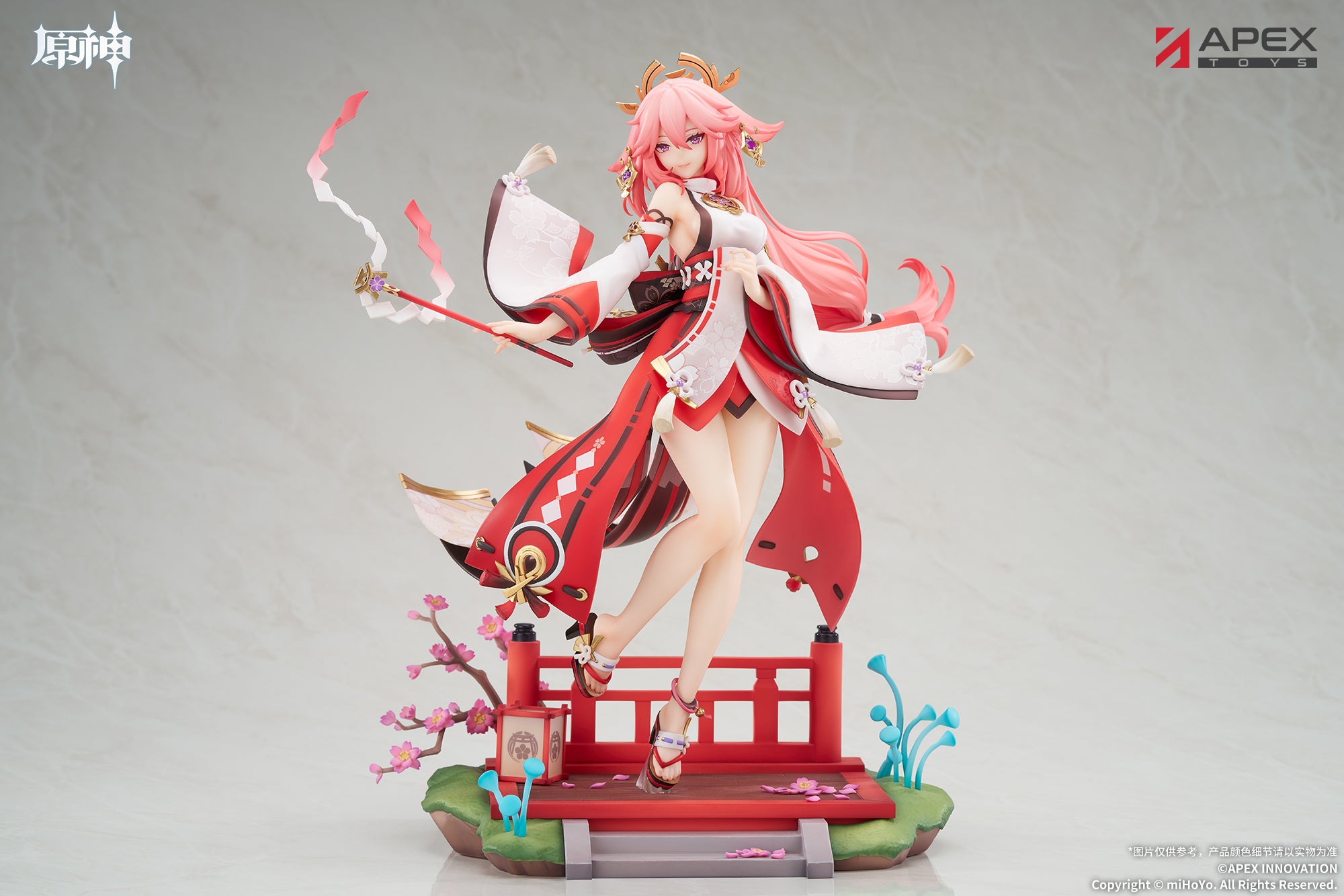 GENSHIN IMPACT FIGURE - YAE MIKO UKIYOE HYAKUSHOU VERSION