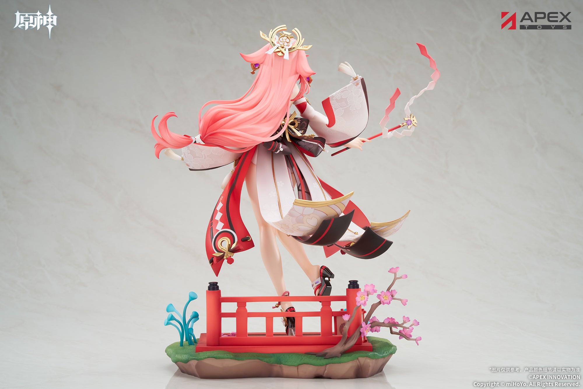 GENSHIN IMPACT FIGURE - YAE MIKO UKIYOE HYAKUSHOU VERSION