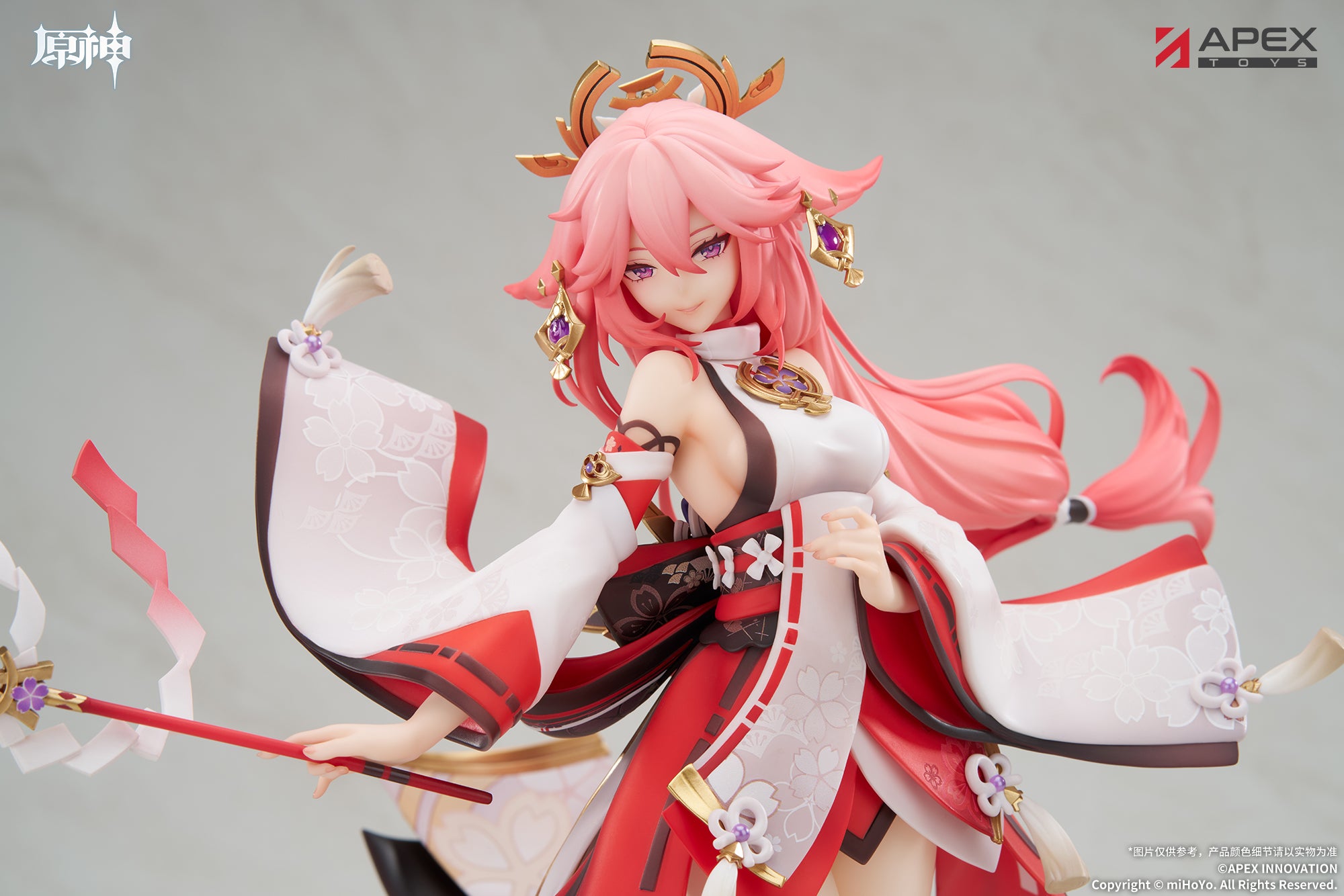 GENSHIN IMPACT FIGURE - YAE MIKO UKIYOE HYAKUSHOU VERSION