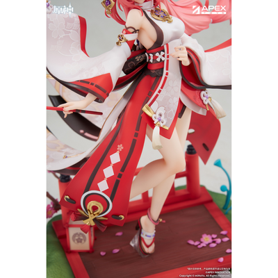 Genshin Impact Figure - Yae Miko Ukiyoe Hyakushou Version