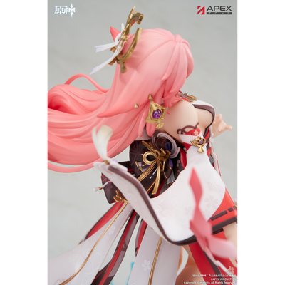Genshin Impact Figure - Yae Miko Ukiyoe Hyakushou Version