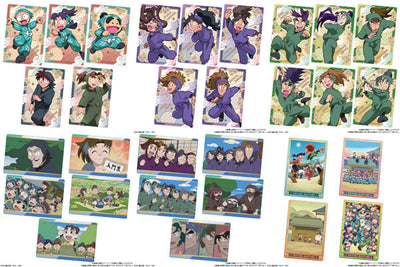 Nintama Rantarou Wafers no Dan - Card & Wafer Box (20 Packs) RANDOM - official product visual 1; random assortment