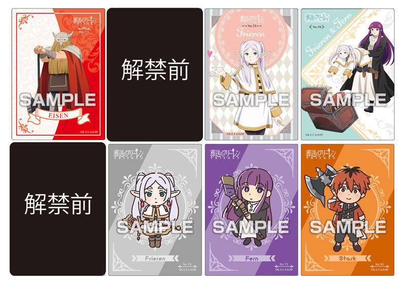 Frieren Clear Card Collection Gum Vol.3 - alternate card artwork samples