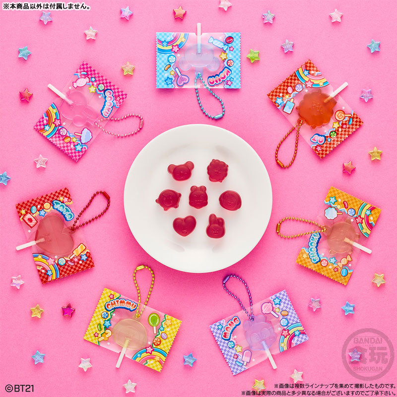 BT21 Candy Charms with Grape Gummies - official product image 2