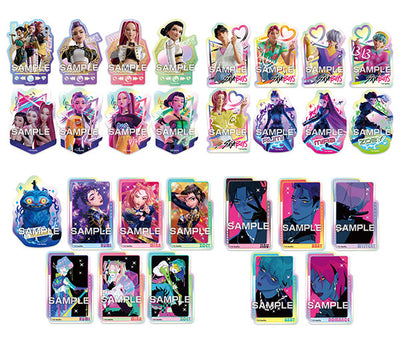 KPop Demon Hunters Chara Cut Sticker Gum - official product image 1