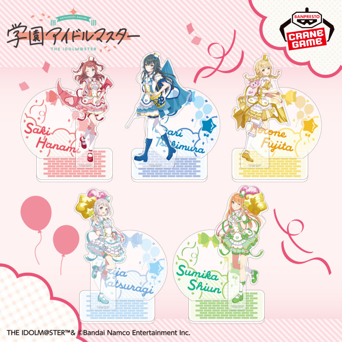 Gakuen Idolmaster Acrylic Diorama - Joyful Marching Vol. 1 (5 Types) [Pre-Order Jun 2026]