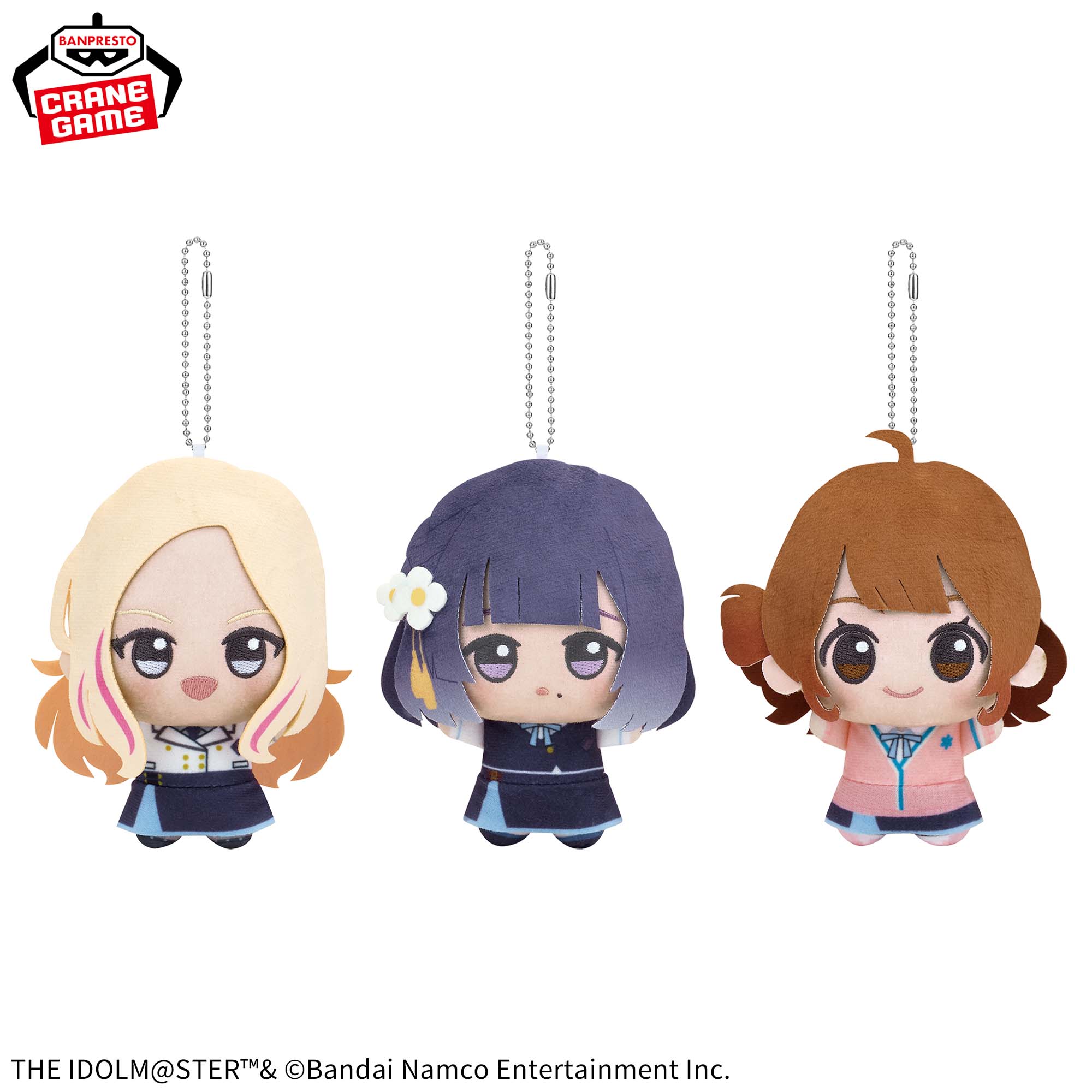 Gakuen Idolmaster Chibigurumi School Life Vol. 4 Complete Set of 3 [Pre-Order Jan 2026]