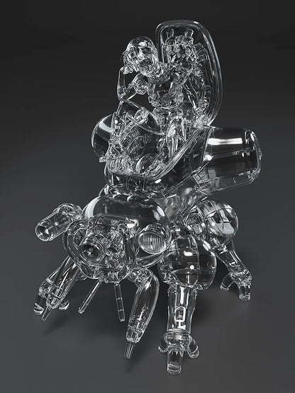 Ghost In The Shell PLAMAX Minimum Factory - Motoko Kusanagi with Fuchikoma Optical Camouflage Ver. UNPAINTED [Kit] [Pre-Order Oct 2026]