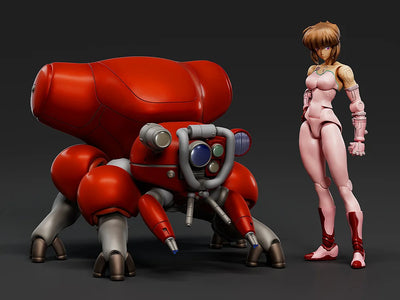 Ghost In The Shell PLAMAX Minimum Factory - Motoko Kusanagi with Fuchikoma [Kit] [Pre-Order Oct 2026]