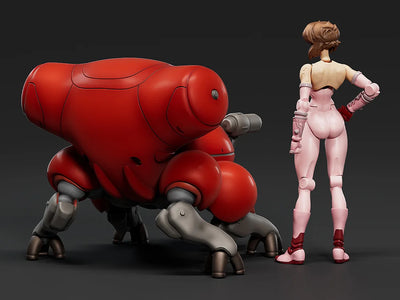 Ghost In The Shell PLAMAX Minimum Factory - Motoko Kusanagi with Fuchikoma [Kit] [Pre-Order Oct 2026]