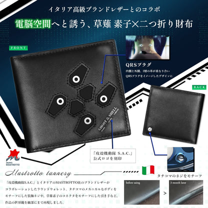 Ghost In The Shell: Stand Alone Complex - SAC Italian Leather Bi-fold Wallet