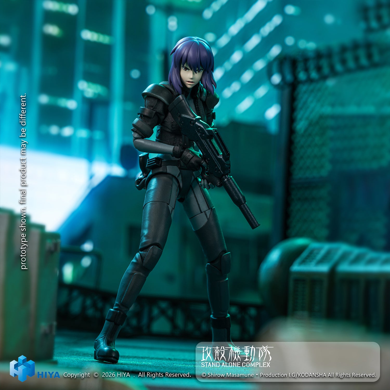 Ghost In The Shell: Stand Alone Complex 1/12 Scale Action Figure - Kusanagi Motoko Battle Suit Ver. [Pre-Order Jul 2027]