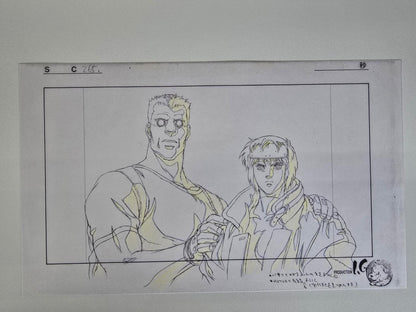 Ghost In The Shell The Exhibition Tokyo Node - Genga Original Reproduction (16 Types)