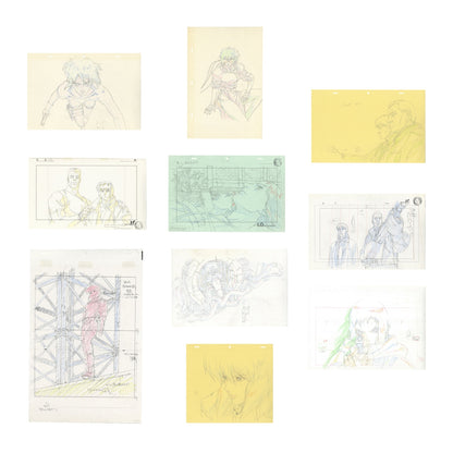 Ghost In The Shell The Exhibition Tokyo Node - Genga Original Reproduction (16 Types)