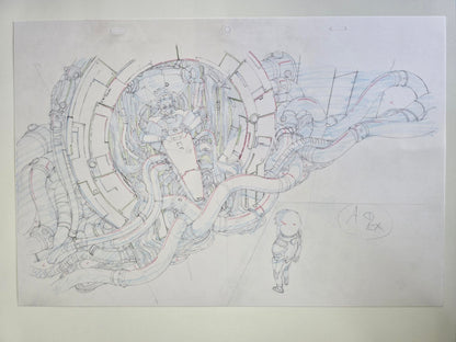 Ghost In The Shell The Exhibition Tokyo Node - Genga Original Reproduction (16 Types)
