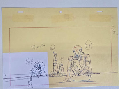 Ghost In The Shell The Exhibition Tokyo Node - Genga Original Reproduction (16 Types)