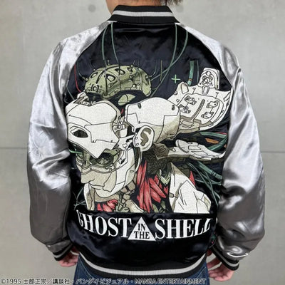 Ghost In The Shell The Exhibition Tokyo Node - Karakuri Tamashii Reversible Sukajan Jacket
