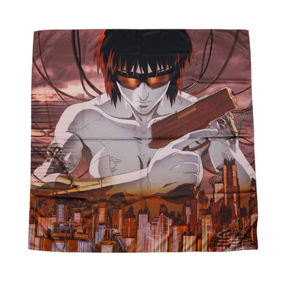 Ghost In The Shell The Exhibition Tokyo Node - Large Scarf [Pre-Order Feb 2026]