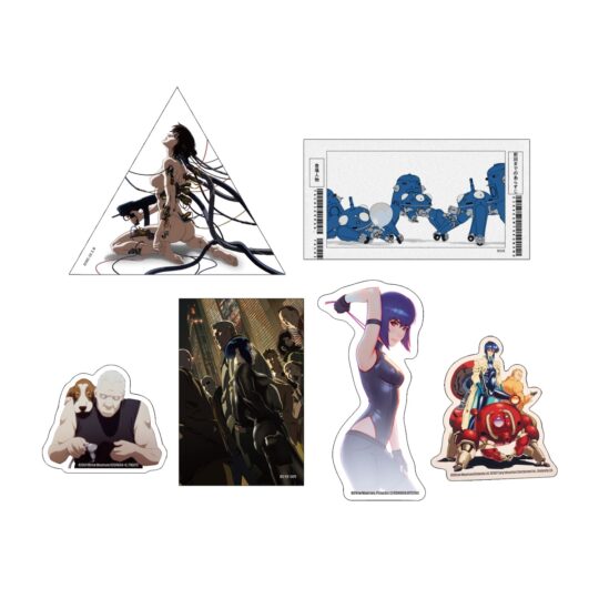 Ghost In The Shell The Exhibition Tokyo Node - Sticker Set 02 Complete ...