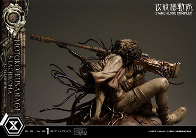 Ghost in The Shell: Stand Alone Complex Figure - Kusanagi Motoko & Tachikoma Art By Entei Ryu [Pre-Order Oct 2027]