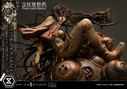 Ghost in The Shell: Stand Alone Complex Figure - Kusanagi Motoko & Tachikoma Art By Entei Ryu [Pre-Order Oct 2027]