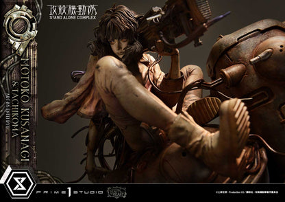 Ghost in The Shell: Stand Alone Complex Figure - Kusanagi Motoko & Tachikoma Art By Entei Ryu [Pre-Order Oct 2027]