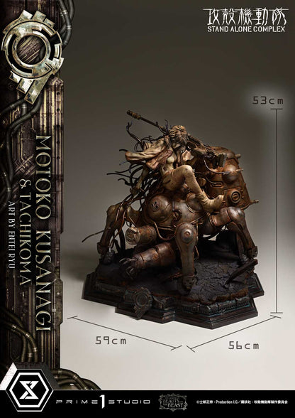 Ghost in The Shell: Stand Alone Complex Figure - Kusanagi Motoko & Tachikoma Art By Entei Ryu [Pre-Order Oct 2027]